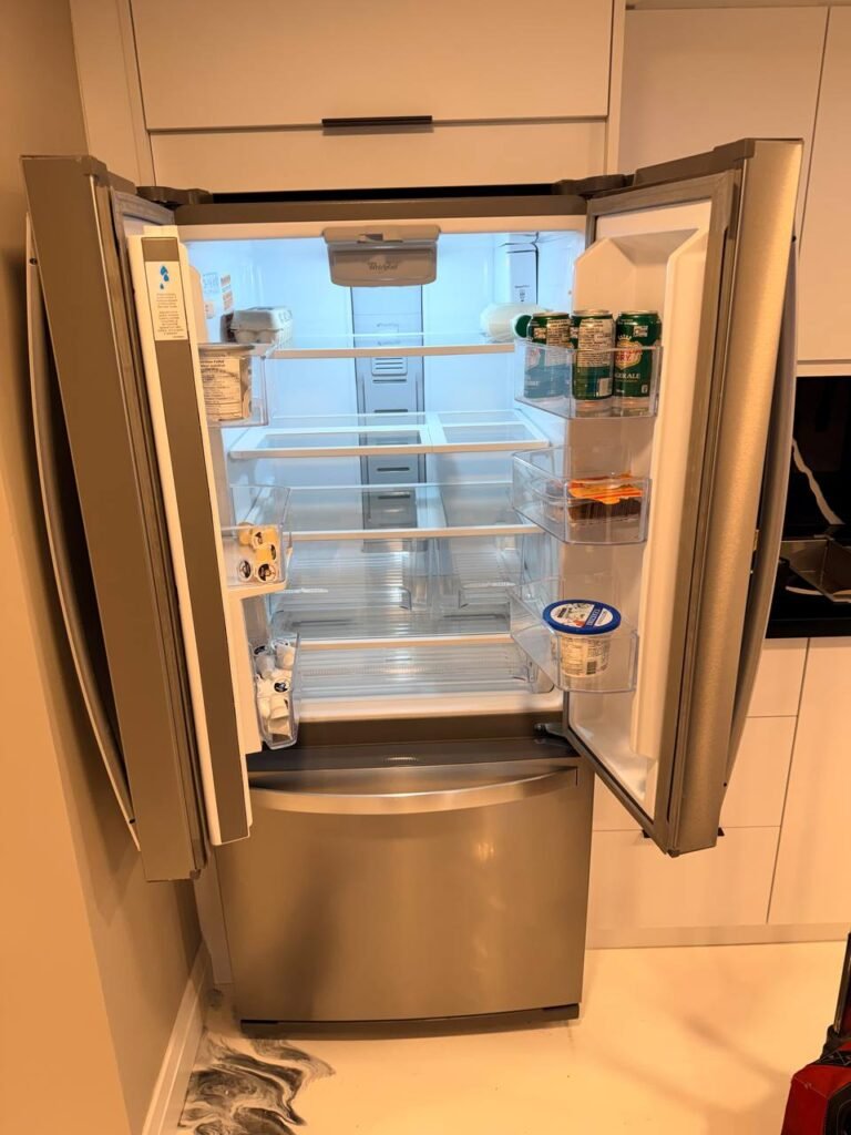 Fridge fixed for our customer.