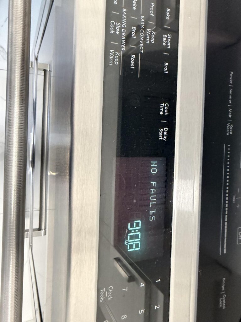 appliance oven repair maple close up oven control applianceforever ca