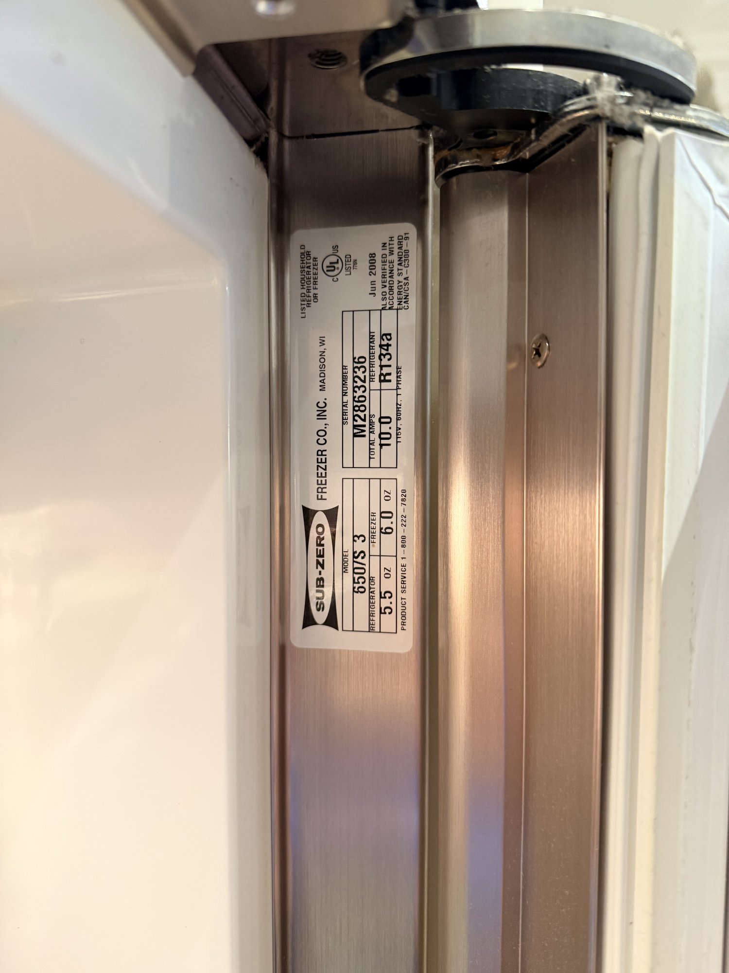 appliance repair repair east gwillimbury close up metal label applianceforever ca