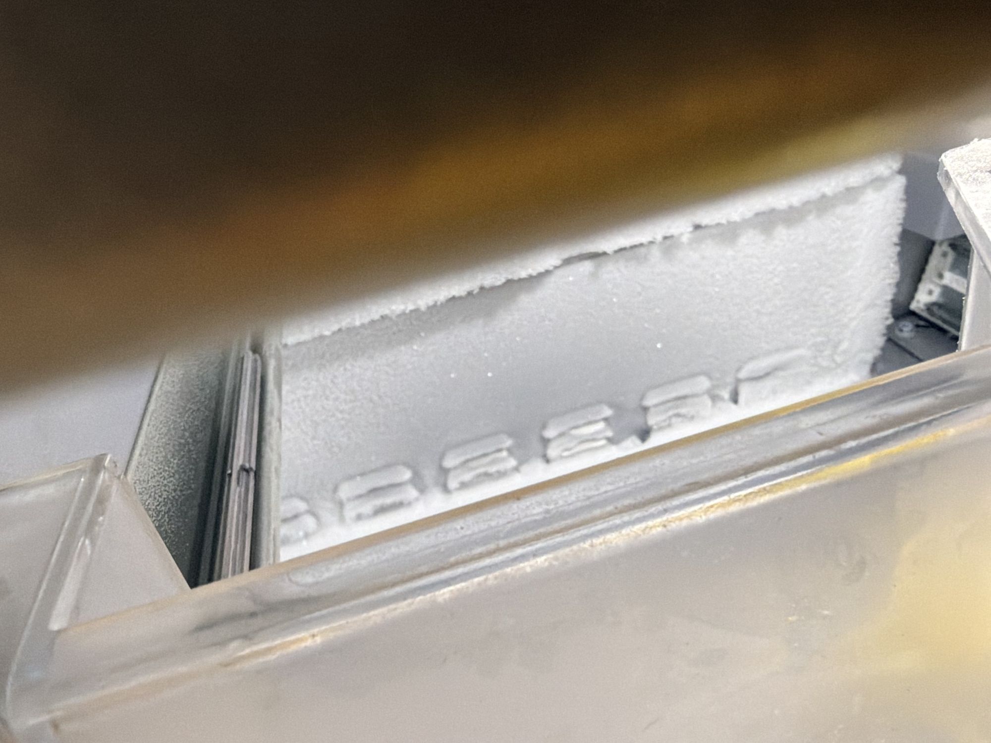 appliance repair repair vaughan close up view frosted applianceforever ca