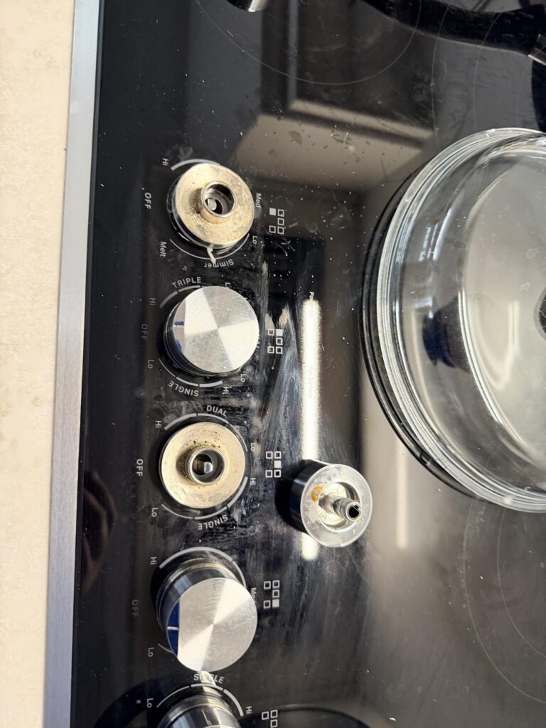 appliance stove repair innisfil close up black glass applianceforever ca