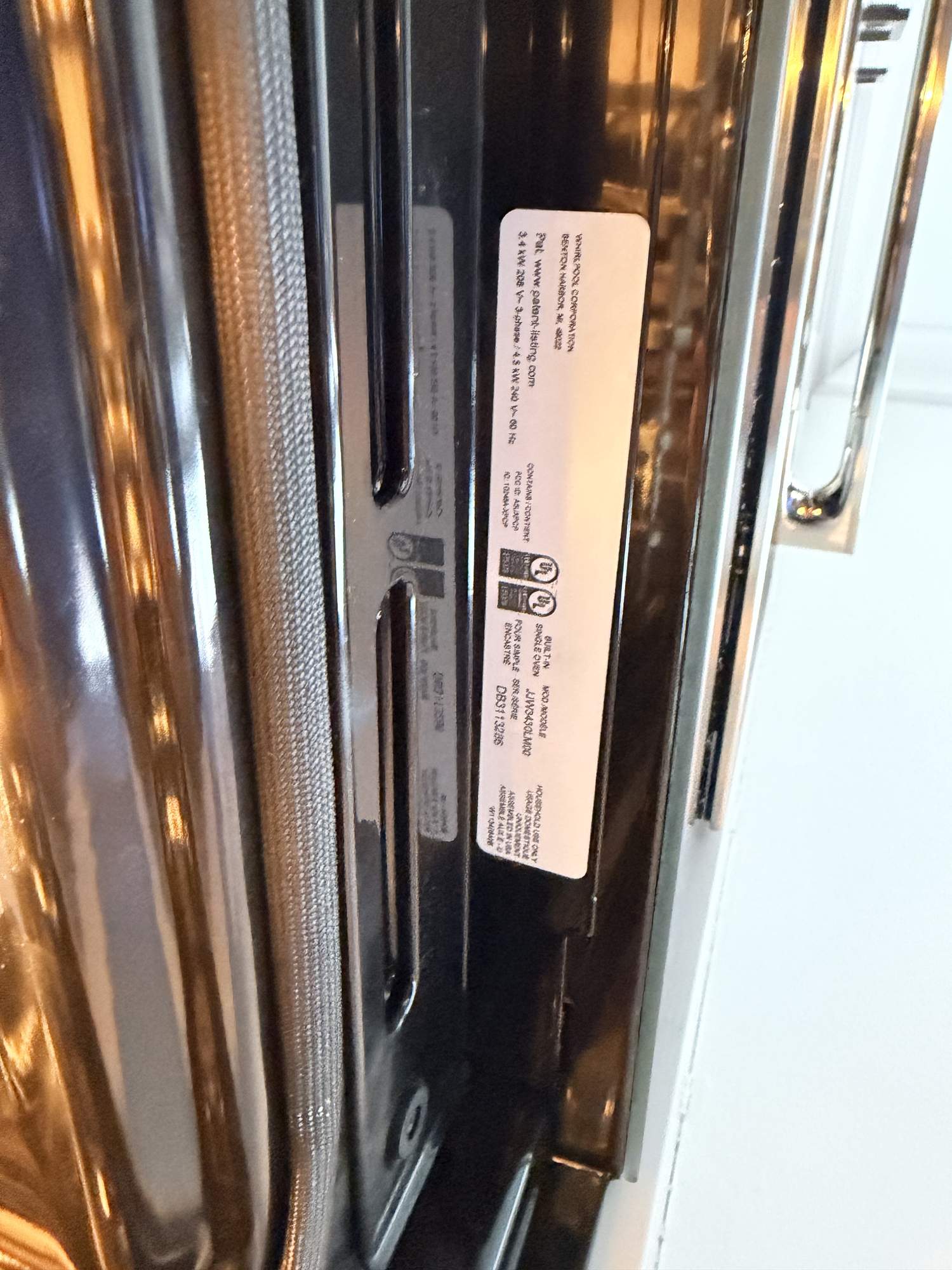 ge oven repair maple close up appliance label applianceforever ca