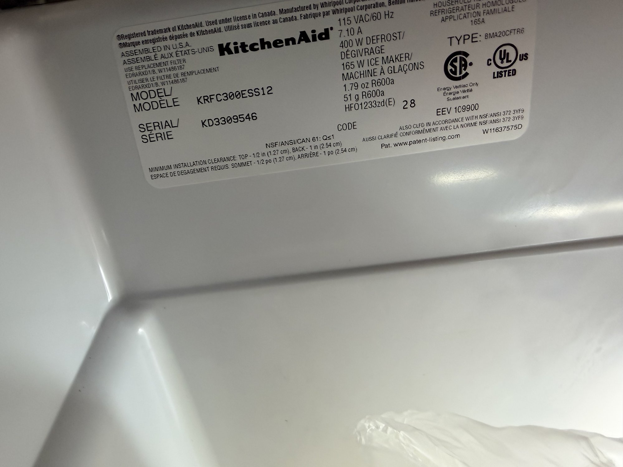 ge refrigerator repair newmarket close up kitchenaid refrigerator applianceforever ca