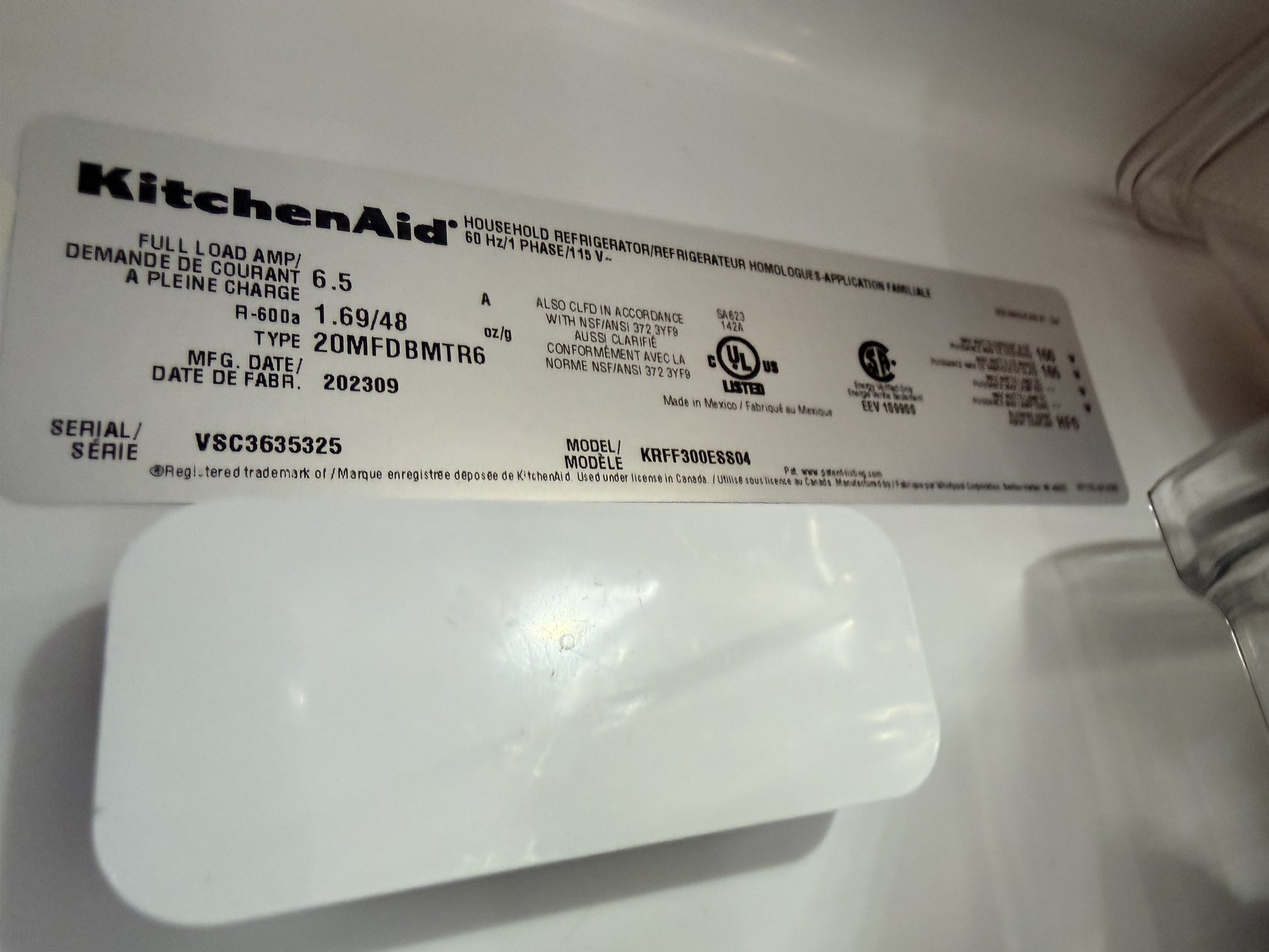 ge refrigerator repair richmond hill close up kitchenaid refrigerator applianceforever ca