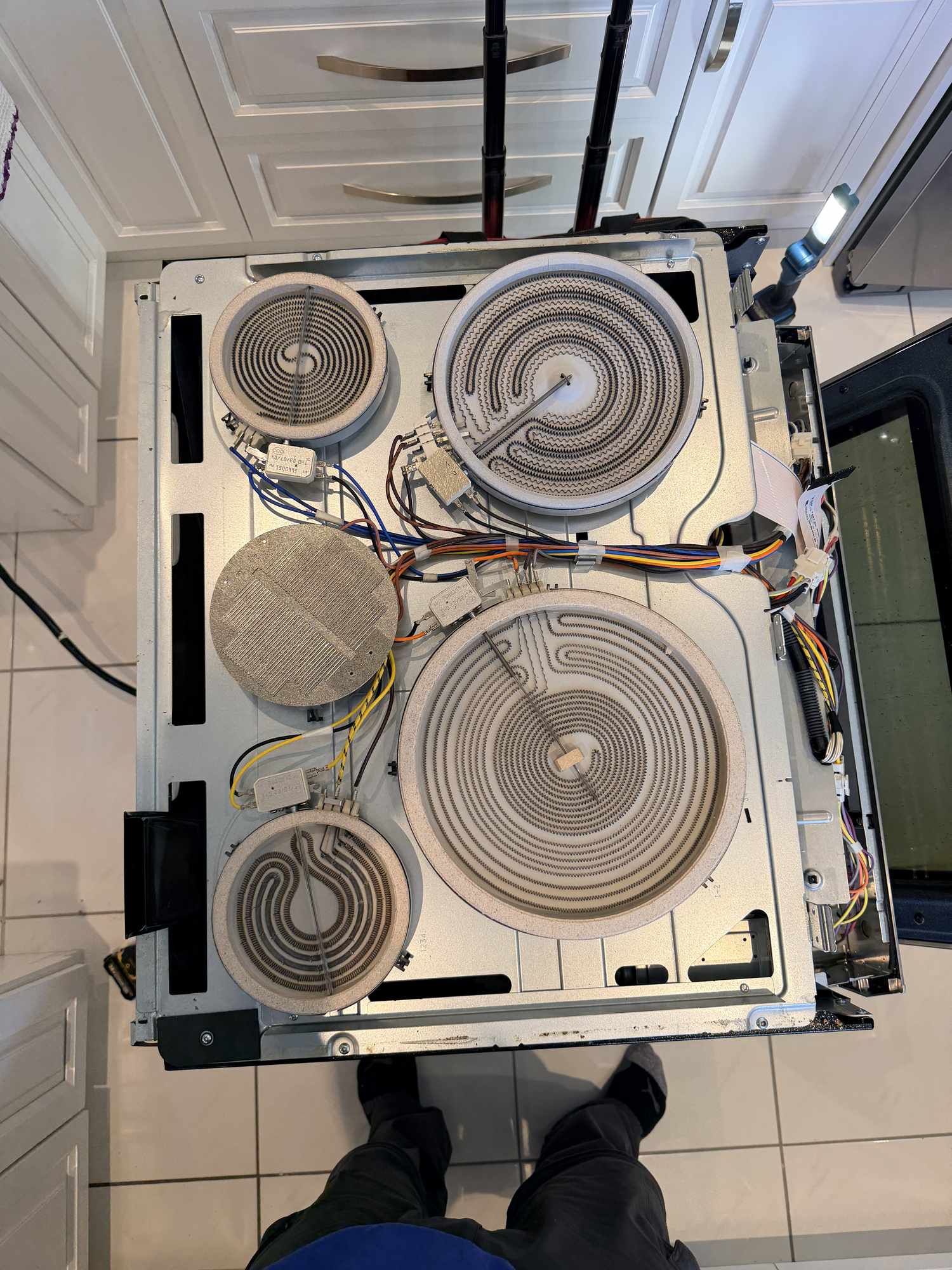 ge stove repair markham top down view inside applianceforever ca
