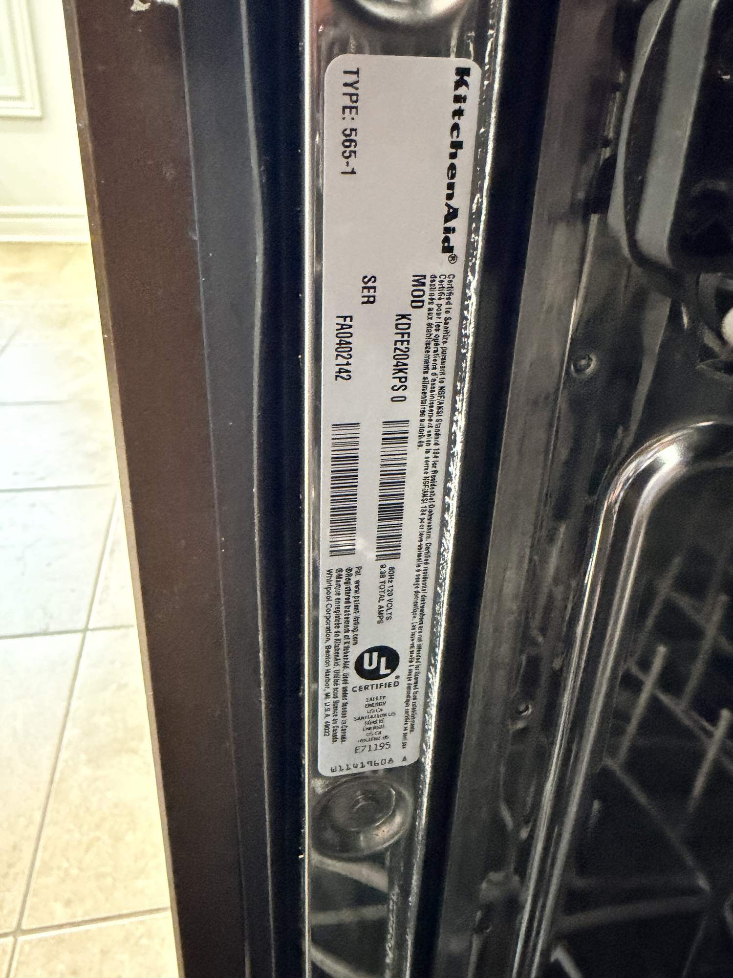 kitchenaid dishwasher repair east york close up dishwasher door applianceforever ca