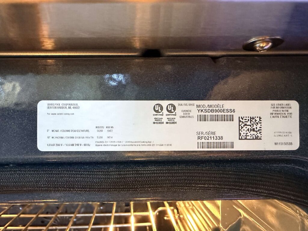 whirlpool oven repair king city close up whirlpool oven applianceforever ca