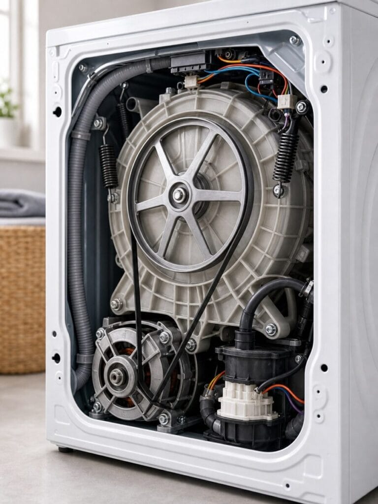 diy washing machine repair exposed internals applianceforever ca